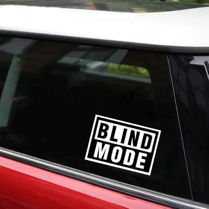 Blind Mode Car Decals (1.75x30)