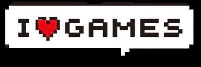 I Love Game Car Vinyl Decals, Gamer Decals for Cars, Gamer Room Decals for Kids (1.75x30)