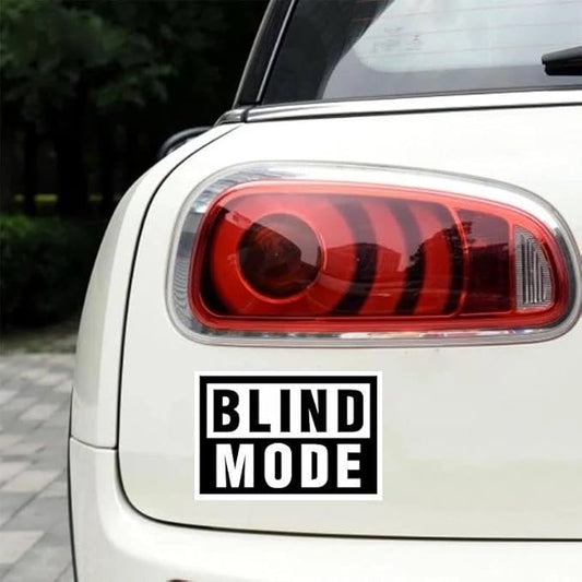 Blind Mode Car Decals (1.75x30)