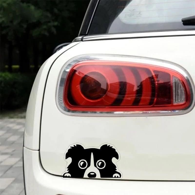 Dog Peeking Decal, Vinyl Dog Face Sticker for Car ($1.75x30unit)