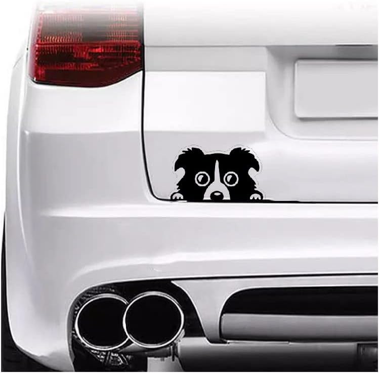 Dog Peeking Decal, Vinyl Dog Face Sticker for Car ($1.75x30unit)