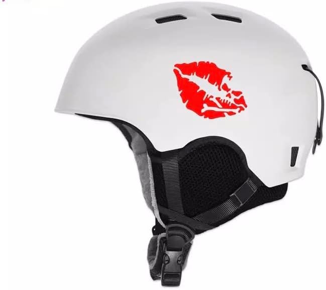 Sexy Lip Sticker for Car Waterproof Decal 6 x 6 Inch RED (1.75x30)